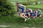 Soon after the start of the Penshaw Hill Race.